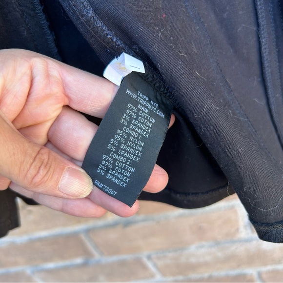 Tripp NYC Corset  Xl Dark Raver Goth Punk Gabber Halloween Wednesday Addams NWT - Picture 8 of 8